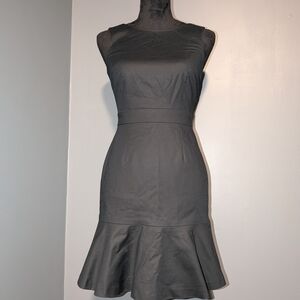 Banana Republic Black Flared Mini Dress